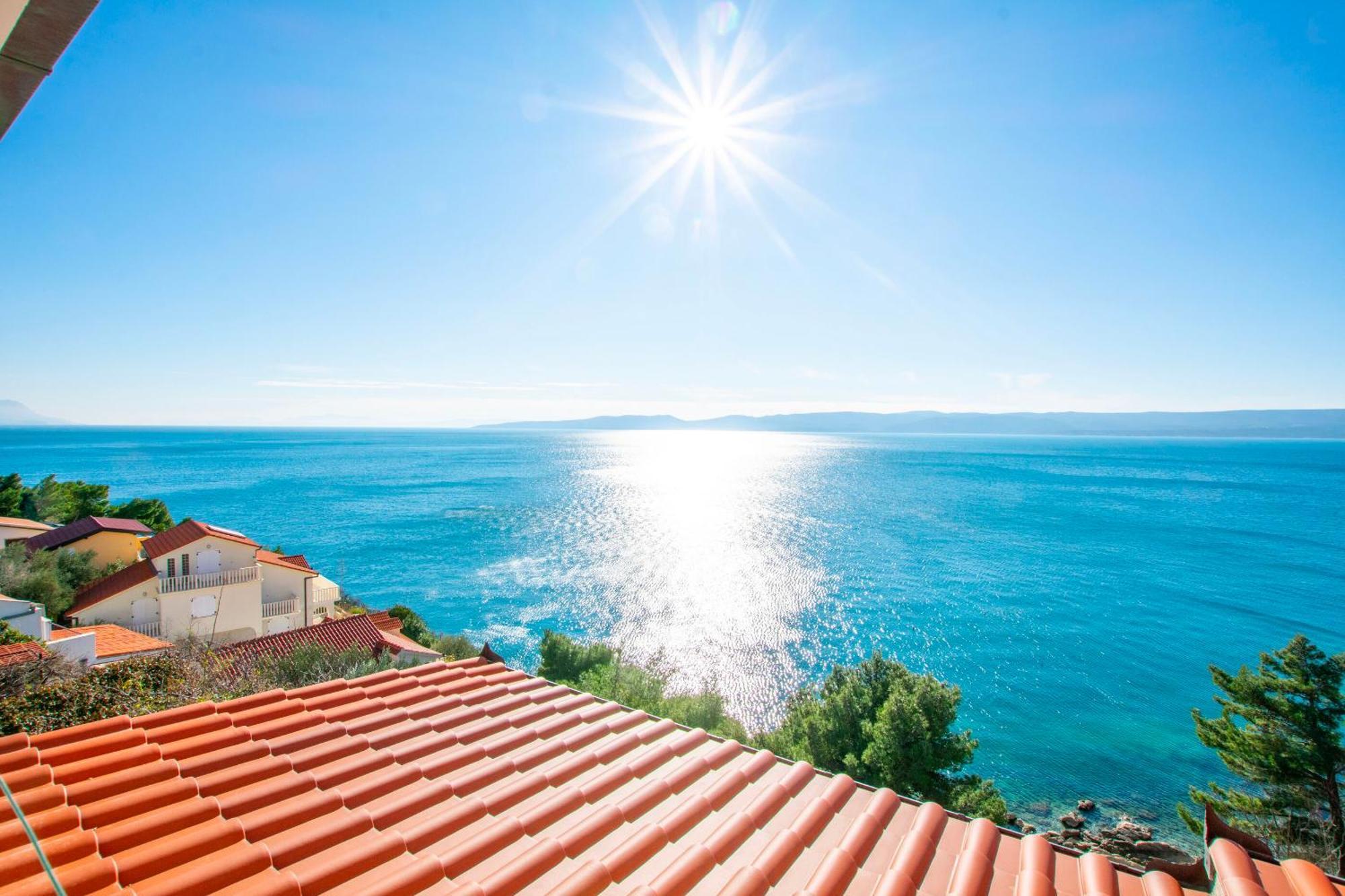 Apartments Ivo - Sea View; Pisak Exterior foto